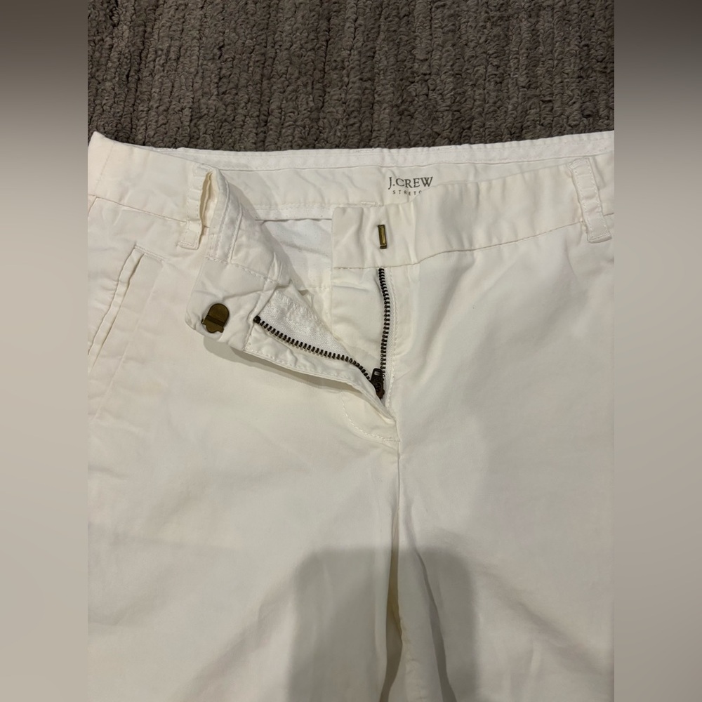 Jcrew White Bermuda Shorts - Picture 5 of 13
